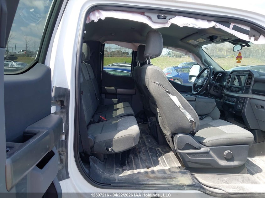 2022 FORD F150 SUPER CAB PICKUP 3.5L V-6 DI, DOHC, VVT, TURBO, 400HP