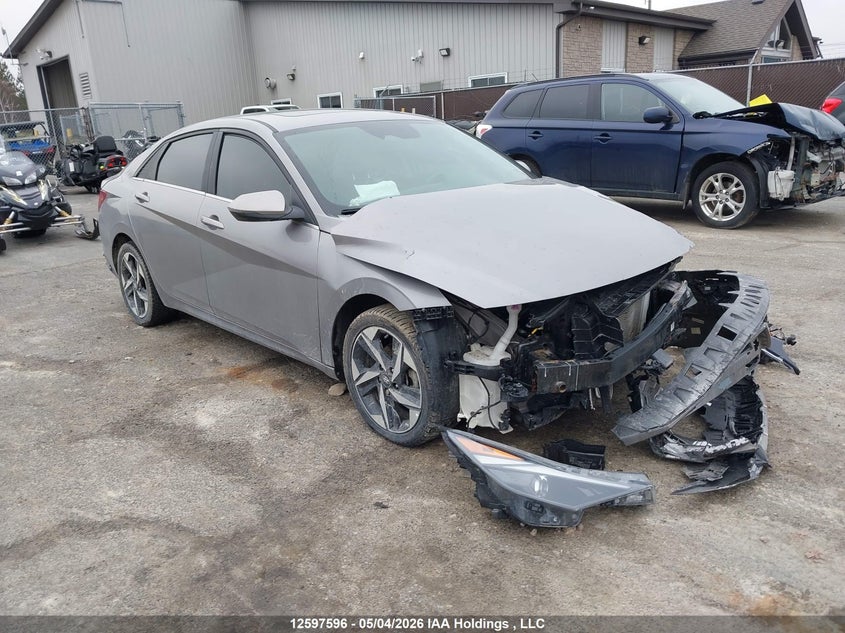 Vin: kmhln4aj2pu085919, lot: 2994692, hyundai elantra hybrid luxury 2023 img_1