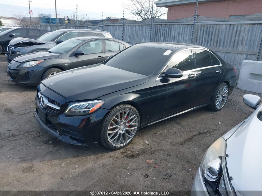 Vin: 55swf8eb3lu325425, lot: 2994708, mercedes-benz c 300 4matic 20202