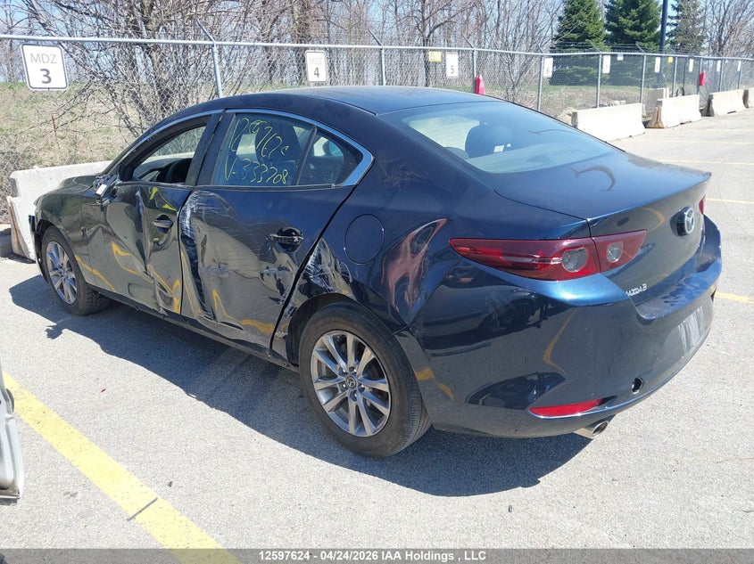 Vin: jm1bpab72m1333708, lot: 2994720, mazda mazda3 gx 20213