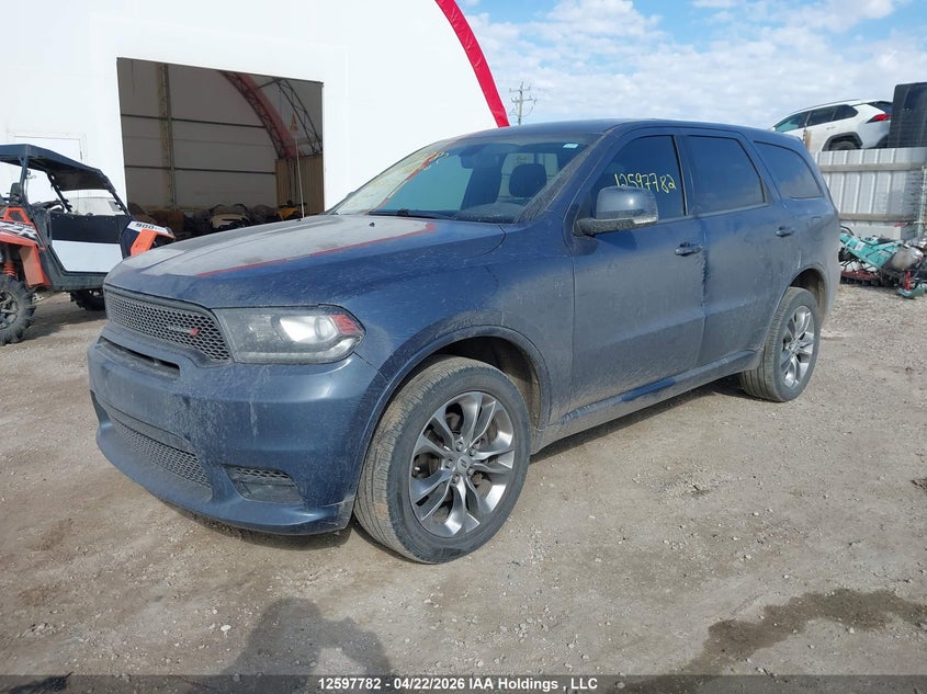 2019 Dodge Durango, Repossession, IAAI, VIN 1C4RDJDG0KC768670 — photo 2