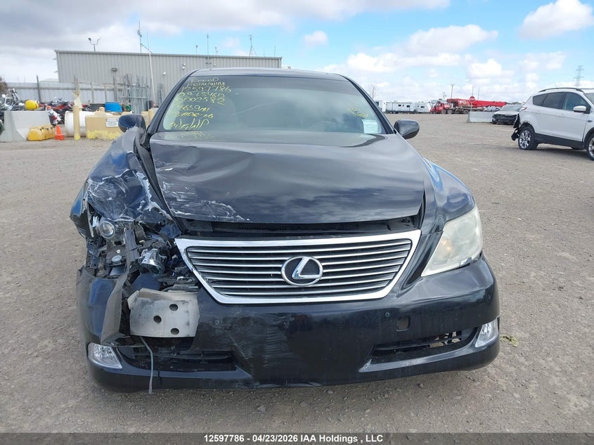 2009 Lexus Ls 460 VIN: JTHCL46F495002582 Lot: 12597786