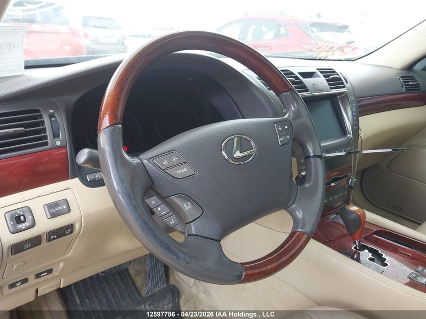 2009 Lexus Ls 460 VIN: JTHCL46F495002582 Lot: 12597786