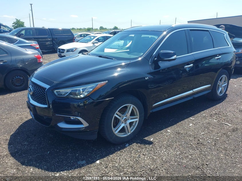 Vin: 5n1al0mm6gc532317, lot: 2994996, infiniti qx60 20162