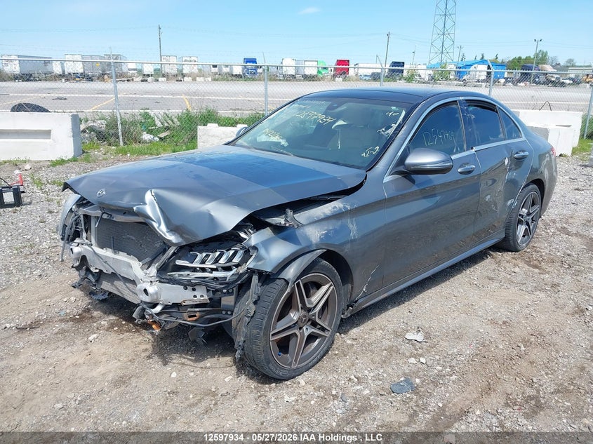 Vin: 55swf8eb1lu331787, lot: 2995039, mercedes-benz c 300 4matic 20202