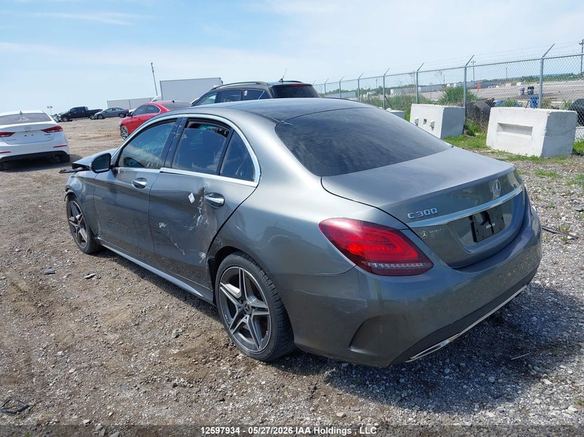 Vin: 55swf8eb1lu331787, lot: 2995039, mercedes-benz c 300 4matic 20203