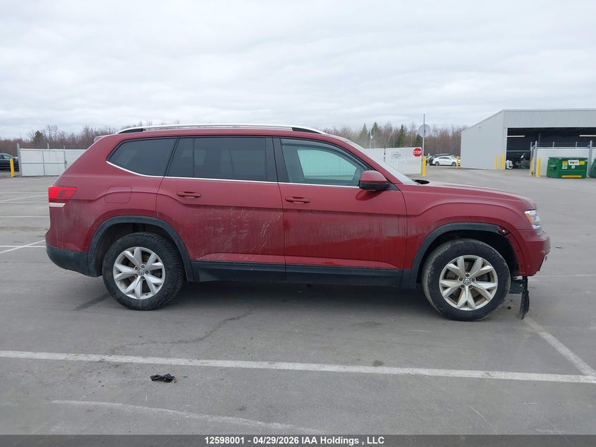 2018 Volkswagen Atlas Trendline VIN: 1V2BP2CA4JC577441 Lot: 12598001