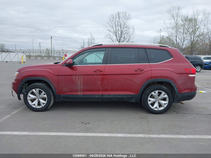 2018 Volkswagen Atlas Trendline VIN: 1V2BP2CA4JC577441 Lot: 12598001