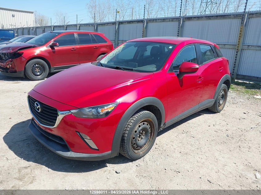Vin: jm1dkbc71g0113014, lot: 2995130, mazda cx-3 gs 20162