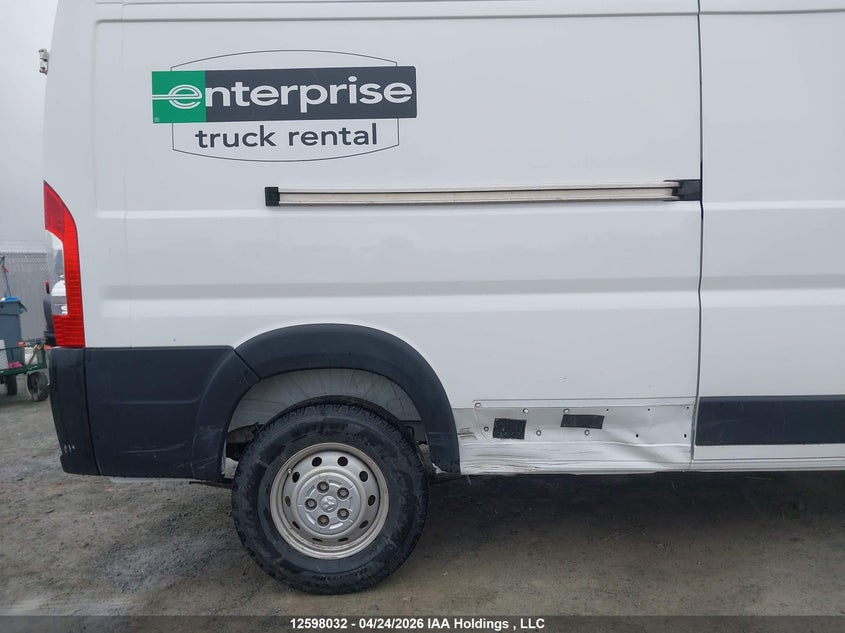 2023 Ram Promaster 2500 2500 High VIN: 3C6LRVDG8PE523198 Lot: 12598032