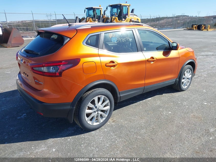 Vin: jn1bj1bw5mw435115, lot: 2995224, nissan qashqai s/sl/sv 20214
