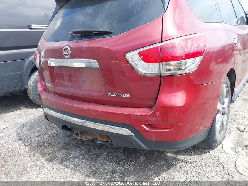 2015 Nissan Pathfinder S/Sv/Sl/Platinum VIN: 5N1AR2MM0FC650436 Lot: 12598112
