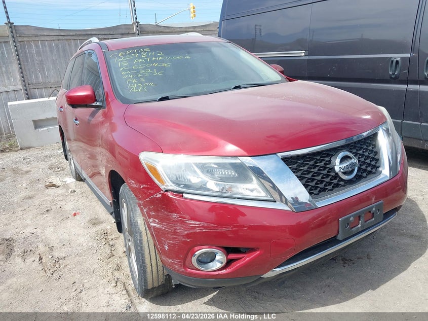 Vin: 5n1ar2mm0fc650436, lot: 2995237, nissan pathfinder s/sv/sl/platinum 2015 img_1