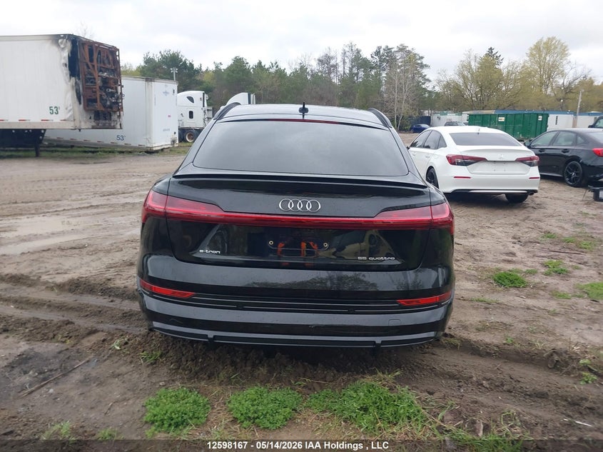 2021 Audi E-Tron Sportback Prestige VIN: WA13AAGE9MB018356 Lot: 12598167