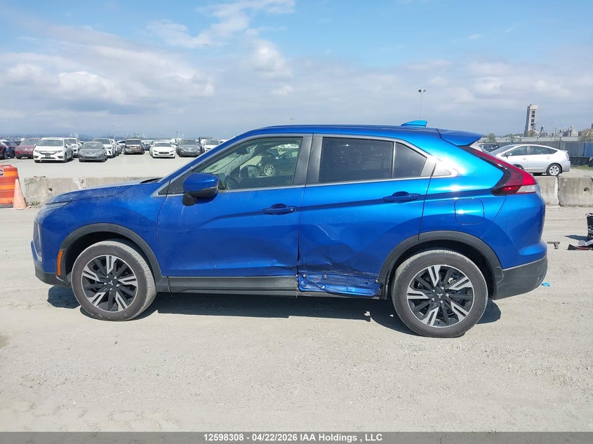 2025 Mitsubishi Eclipse Cross Es VIN: JA4ATUAA6SZ620774 Lot: 12598308