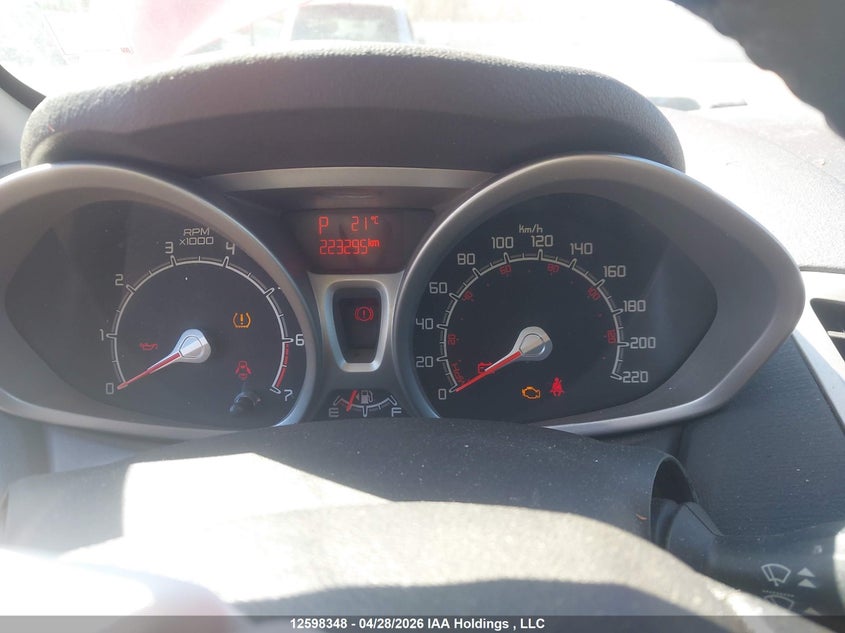 2011 Ford Fiesta Ses VIN: 3FADP4FJ4BM204116 Lot: 12598348