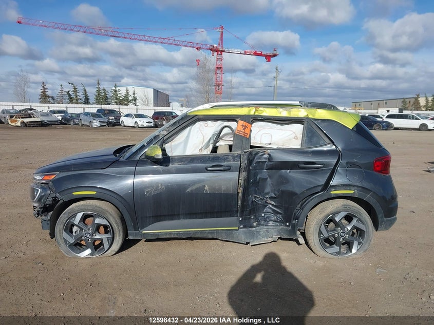 2021 Hyundai Venue Trend With Urban Edition Package With Grey-Lime Interior Colour Pack VIN: KMHRC8A30MU096602 Lot: 12598432