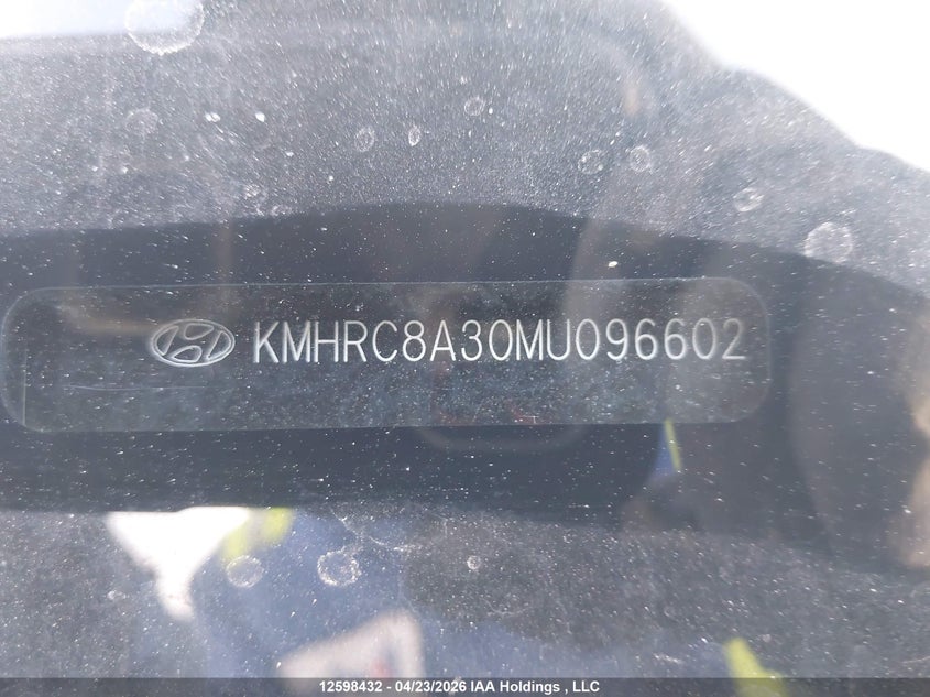 2021 Hyundai Venue Trend With Urban Edition Package With Grey-Lime Interior Colour Pack VIN: KMHRC8A30MU096602 Lot: 12598432