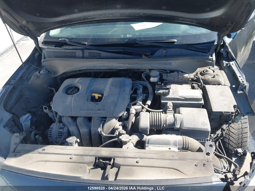 2019 KIA FORTE SEDAN 2.0L I-4 DOHC, VVT, 147HP