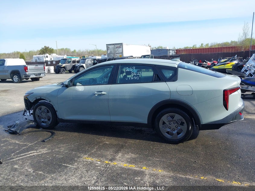 2025 Kia K4 Lx/Lxs VIN: 3KPFT4DE1SE190903 Lot: 12598625
