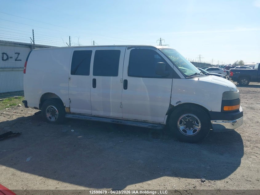 2010 GMC Savana G2500 VIN: 1GTZGFBAXA1154965 Lot: 12598679