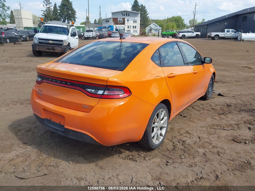 2013 Dodge Dart Sxt/Rallye VIN: 1C3CDFBA7DD171762 Lot: 12598756