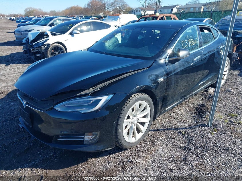 Vin: 5yjsa1e24jf294110, lot: 2996003, tesla model s 20182