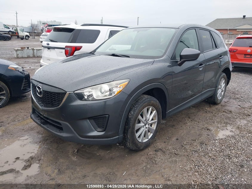 2014 Mazda CX-5, Rear, IAAI, VIN JM3KE2BE5E0412914 — photo 2