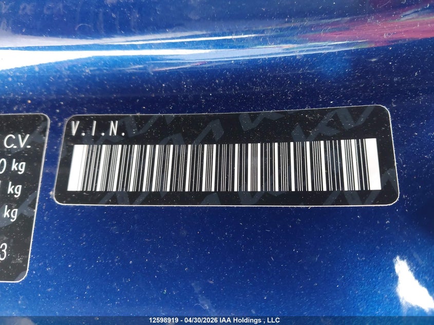 2025 Kia K4 Ex/Ex+ VIN: 3KPFU4DE0SE056543 Lot: 12598919