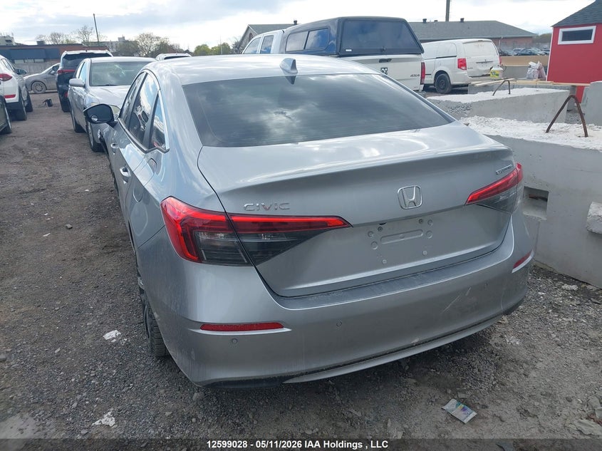 Vin: 2hgfe1f91rh001840, lot: 2996251, honda civic touring 20243