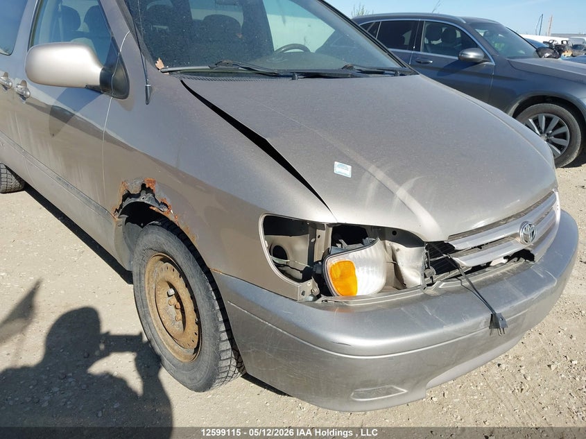 2003 Toyota Sienna Le/Xle VIN: 4T3ZF13C53U516114 Lot: 12599115