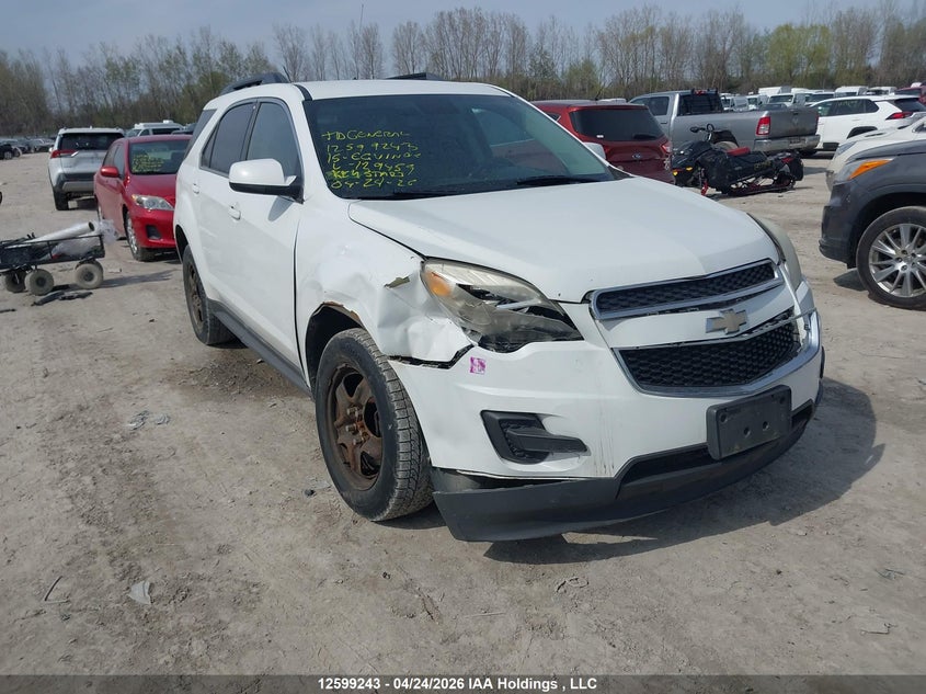 2015 Chevrolet Equinox 1Lt, Right Side, IAAI, VIN 2GNFLFE33F6129459