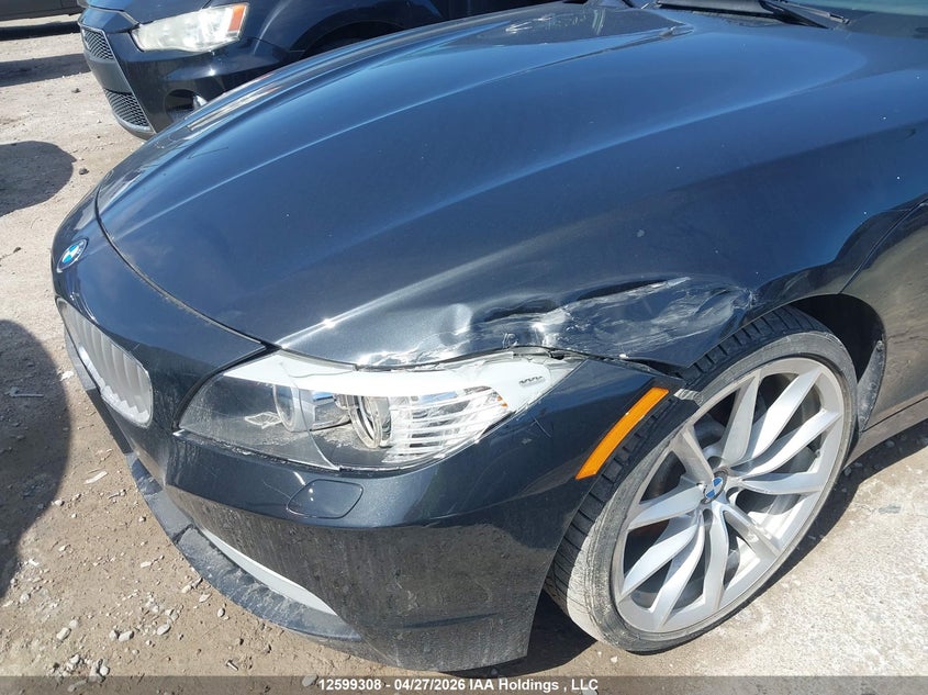 2011 BMW Z4 3.0 Sdrive35I black Lot 111012599308 Vin WBALM7C59BE384235