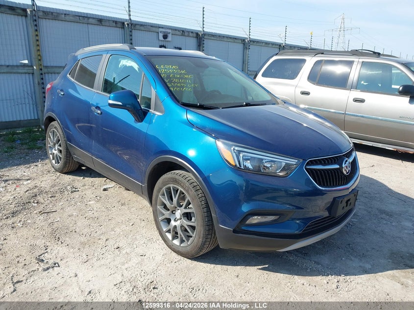 Vin: kl4cj2sm6kb781811, lot: 2996582, buick encore sport touring 2019 img_1