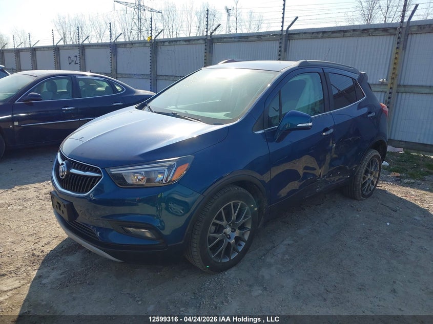 Vin: kl4cj2sm6kb781811, lot: 2996582, buick encore sport touring 20192