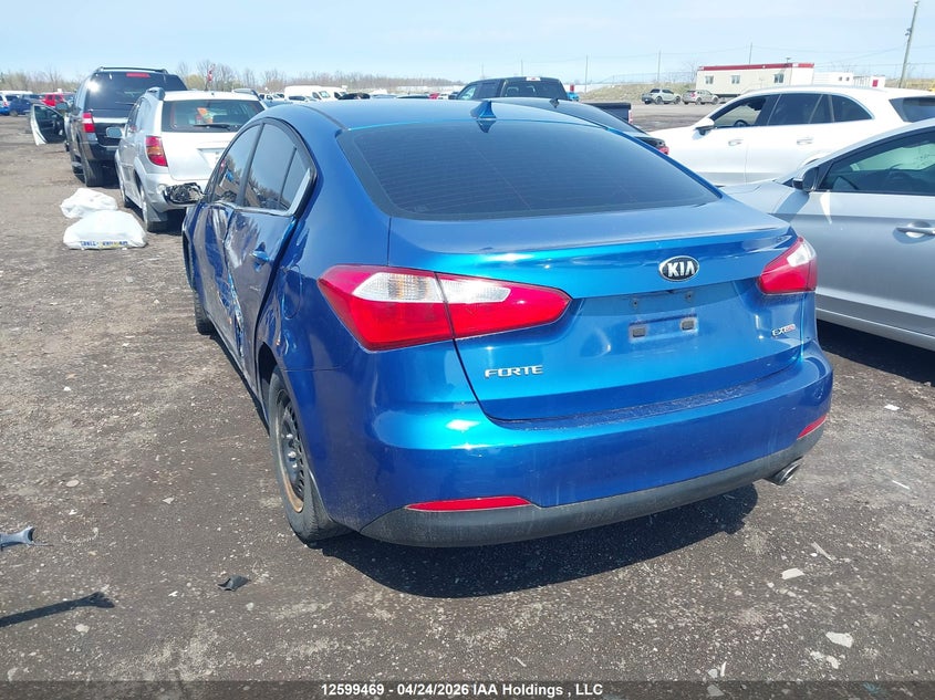Vin: knafx4a86e5240470, lot: 2996742, kia forte ex 20143
