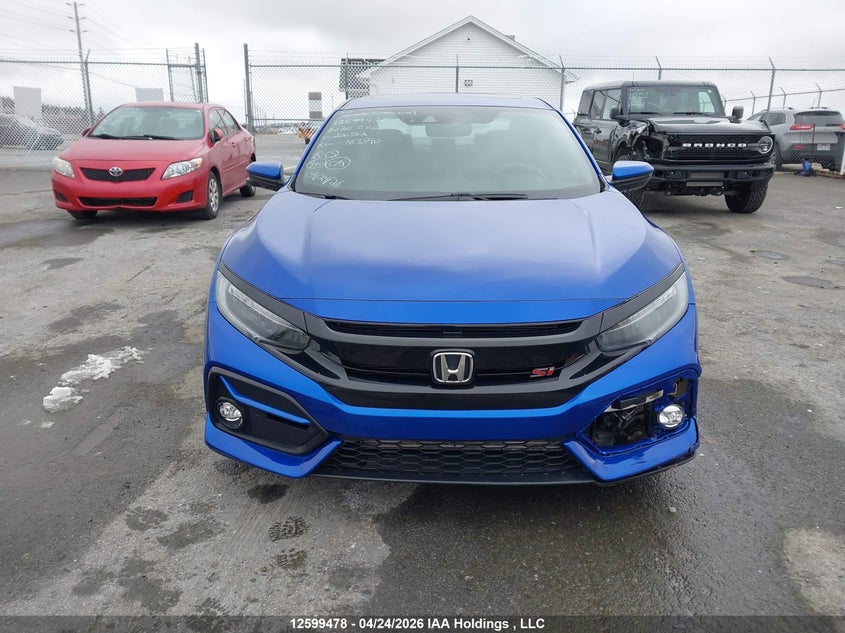 2020 Honda Civic Si Si VIN: 2HGFC1E59LH200520 Lot: 12599478