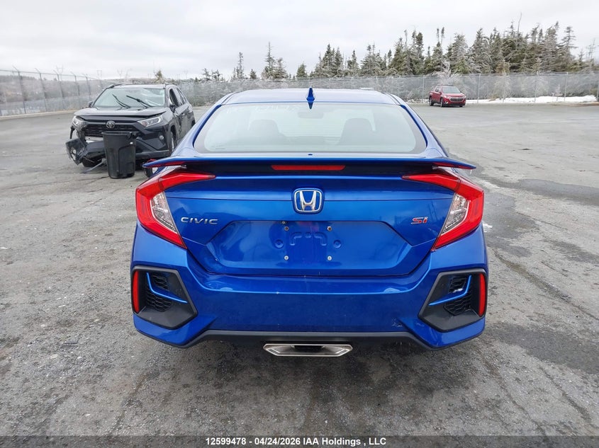 2020 Honda Civic Si Si VIN: 2HGFC1E59LH200520 Lot: 12599478