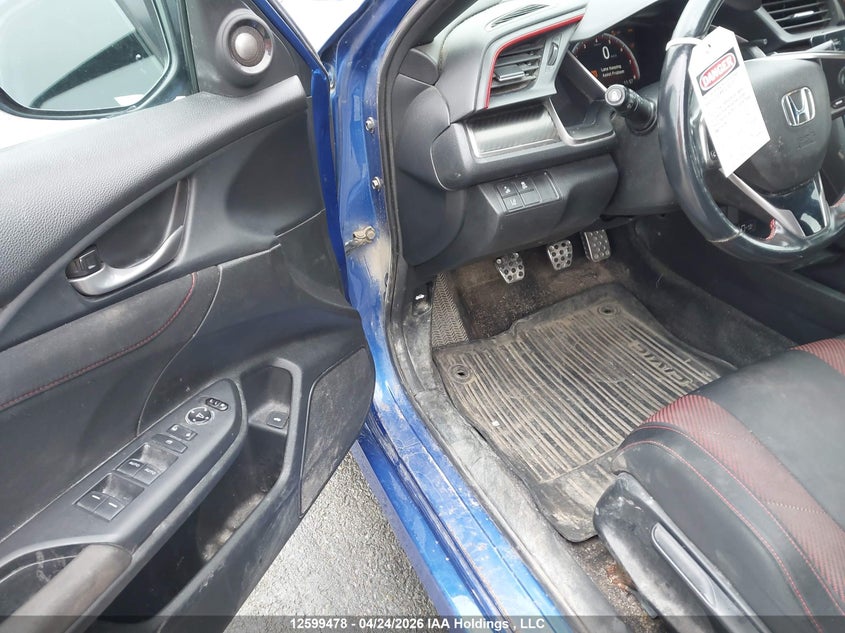 2020 Honda Civic Si Si VIN: 2HGFC1E59LH200520 Lot: 12599478