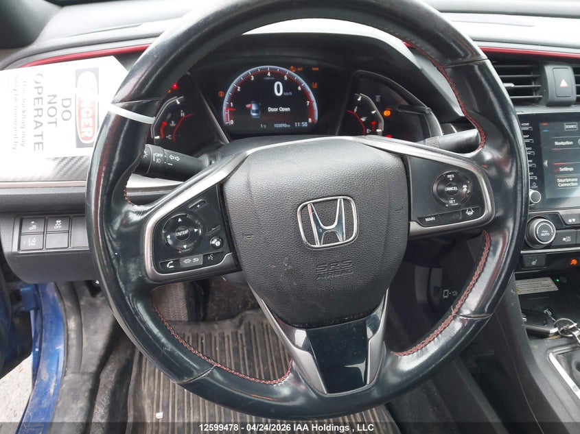 2020 Honda Civic Si Si VIN: 2HGFC1E59LH200520 Lot: 12599478