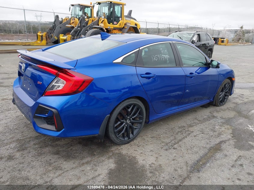 Vin: 2hgfc1e59lh200520, lot: 2996754, honda civic si si 20204