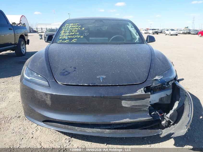 2024 Tesla Model 3 Long Range VIN: LRW3E7EB4RC101150 Lot: 12599501