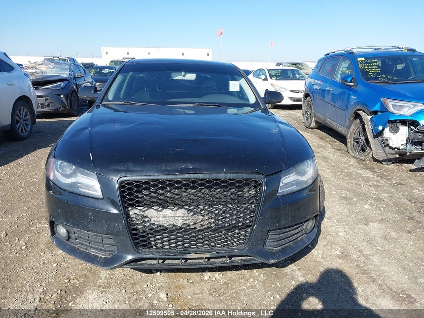 2012 Audi A4 2.0T VIN: WAUBFCFL8CN000228 Lot: 12599505