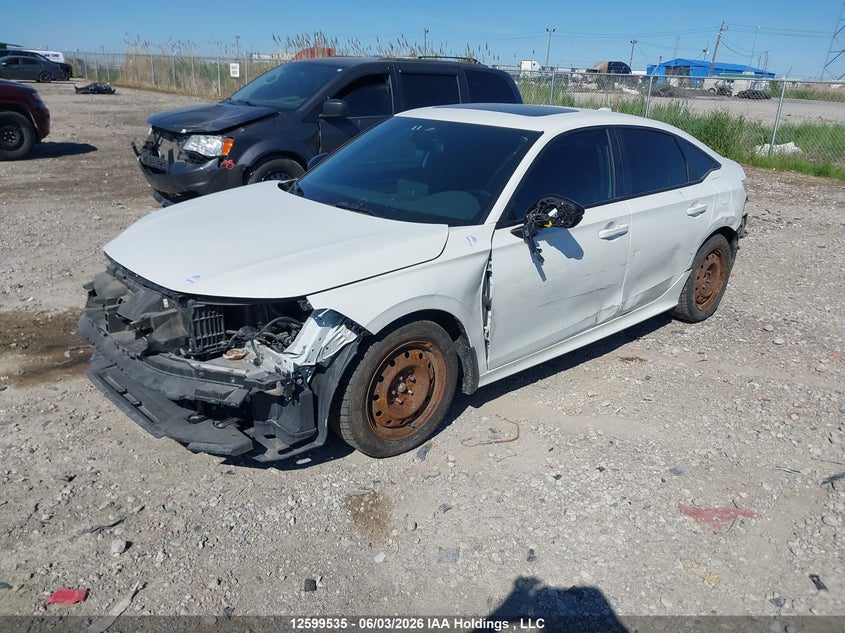 Vin: 2hgfe2f58rh106488, lot: 2996811, honda civic sport 20242