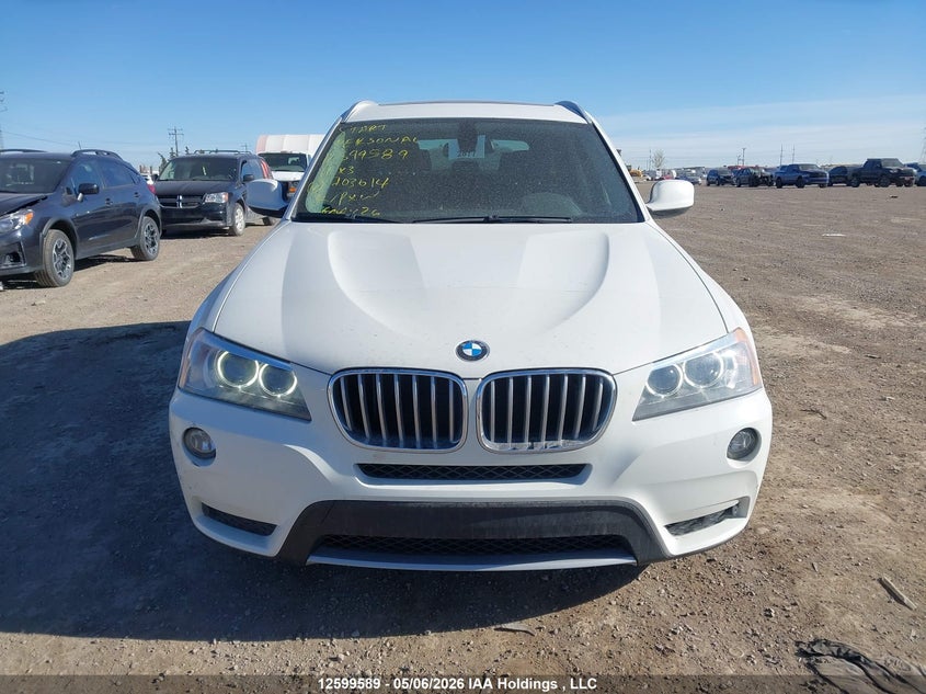 2011 BMW X3 xDrive28I VIN: 5UXWX5C56BL703614 Lot: 12599589