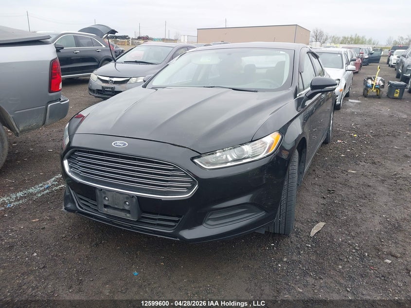 2016 Ford Fusion, Правый бок, IAAI, VIN 1FA6P0H74G5111550 — фото 2