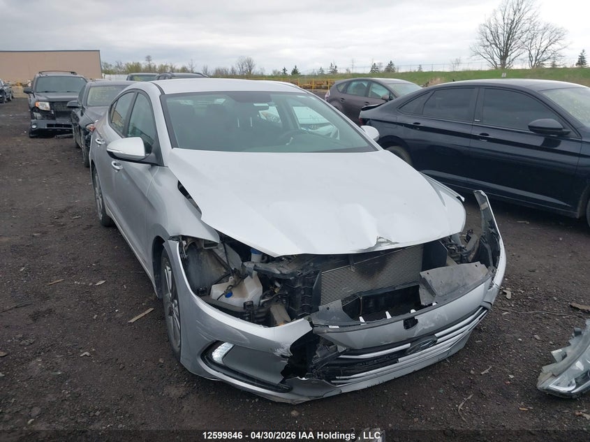 Vin: kmhd84lf0hu403350, lot: 2997136, hyundai elantra se/value/limited 20171