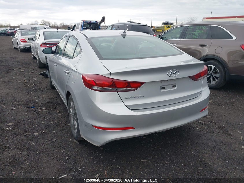 Vin: kmhd84lf0hu403350, lot: 2997136, hyundai elantra se/value/limited 20173