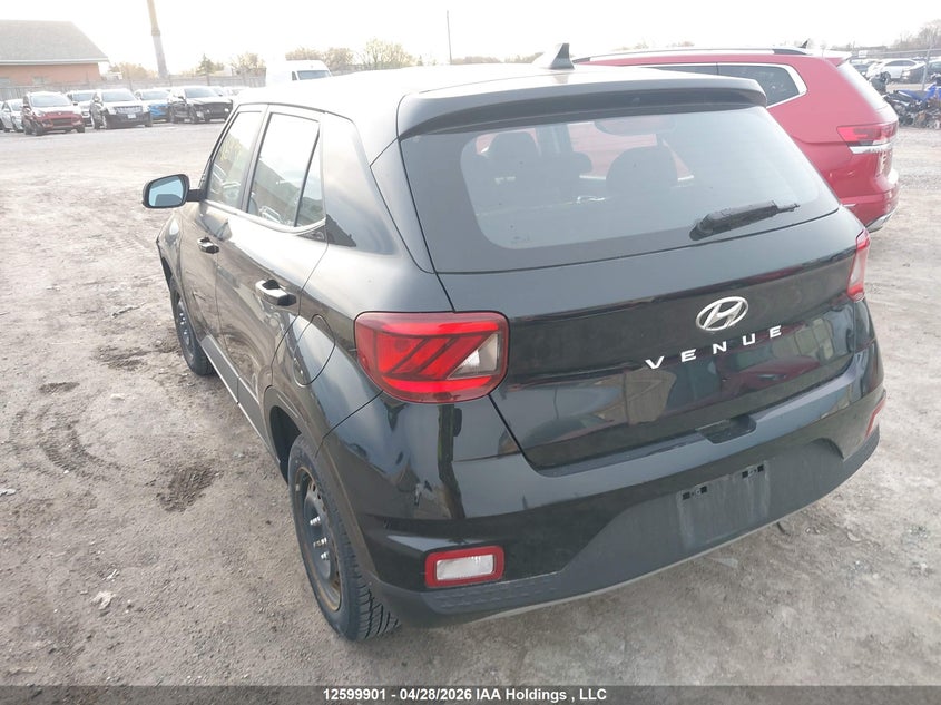 Vin: kmhrb8a39mu128000, lot: 2997193, hyundai venue se 20213
