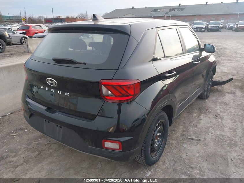 Vin: kmhrb8a39mu128000, lot: 2997193, hyundai venue se 20214